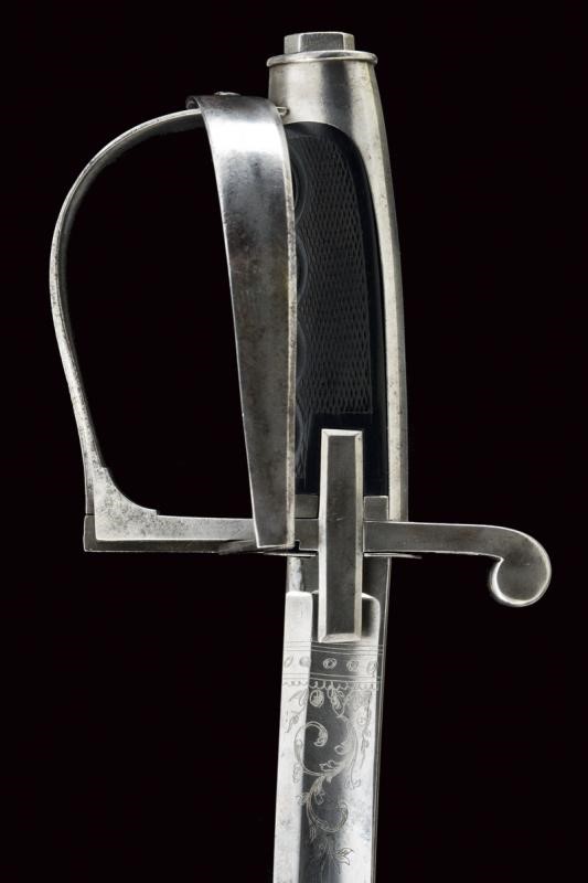 Rarissima Sciabola da Ufficiale Mod. 1855 con Elso Tornante