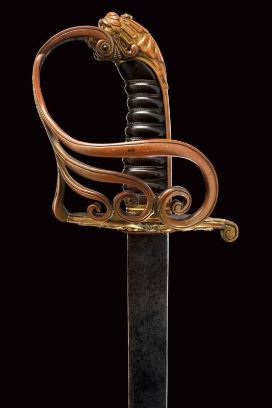 Spada da Generale della Guardia Civica Mod. 1847 Donata a P. Borghese