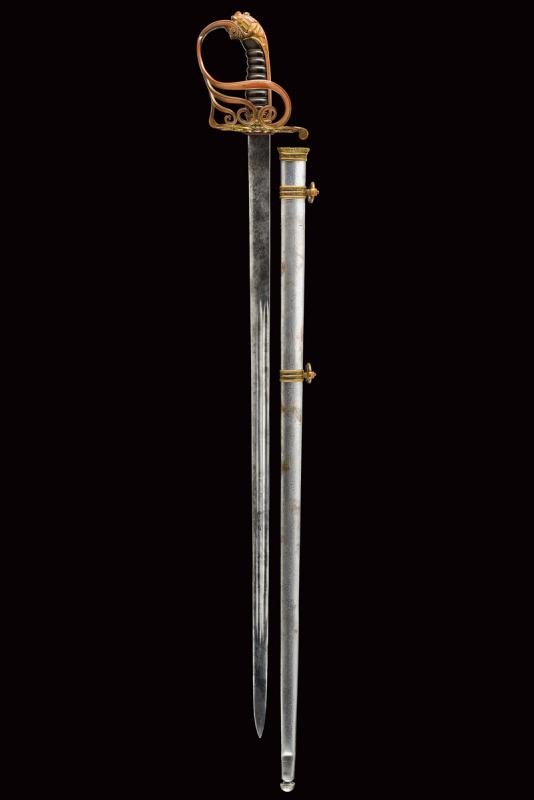 Spada da Generale della Guardia Civica Mod. 1847 Donata a P. Borghese