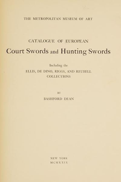 Dean, Bashford