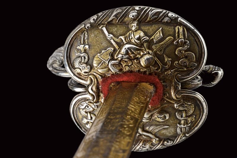 Bello Spadino con Fornimento in Argento