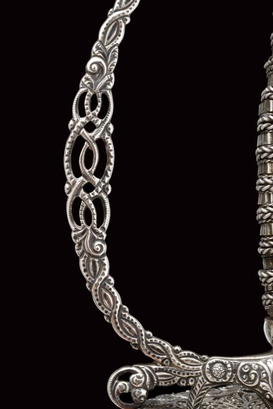 Bellissimo Spadino con Fornimenti in Argento di Clark