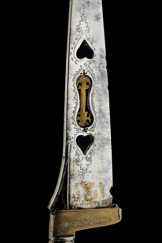 Pugnale con Fodero a Lama di Coltello