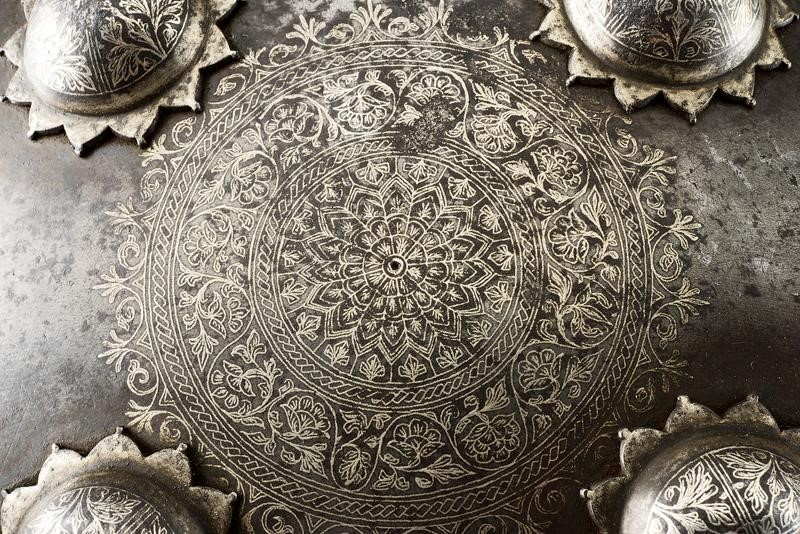 Sipar Decorato in Argento