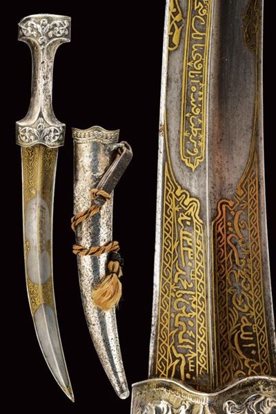 Interessante Kandshar con Fornimenti in Argento