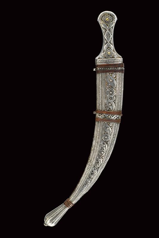 Fine Jambiya in Argento