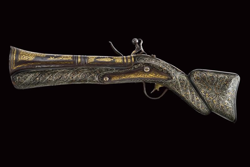 Bellissimo e Raro Tromboncino a Pietra Focaia