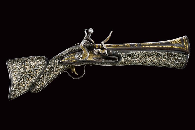 Bellissimo e Raro Tromboncino a Pietra Focaia