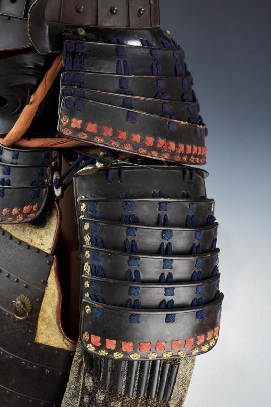 Bella Yoroi (armatura da Samurai) con Kabuto Firmato