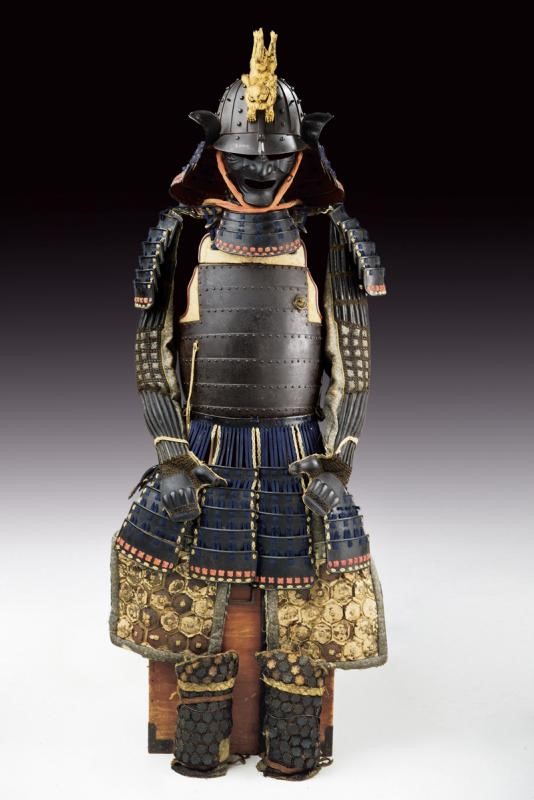 Bella Yoroi (armatura da Samurai) con Kabuto Firmato