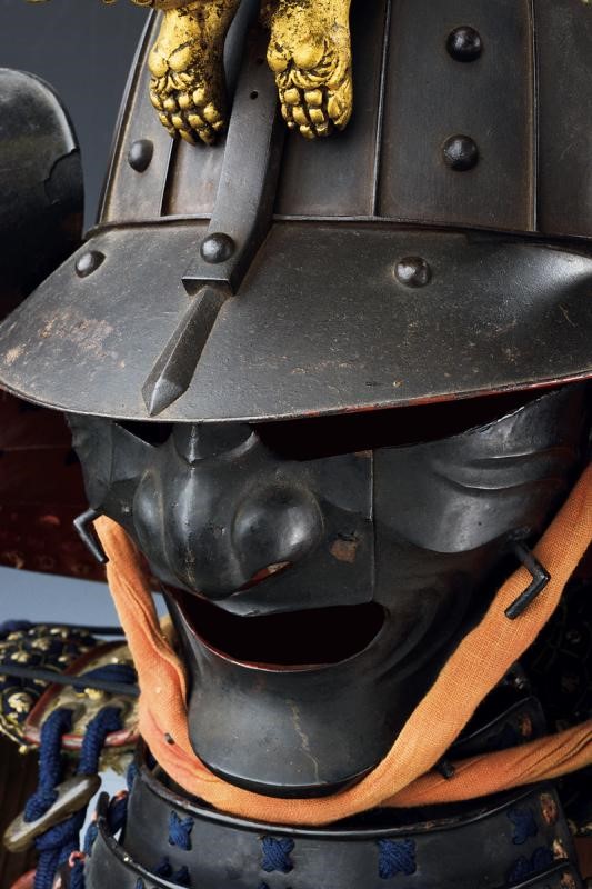 Bella Yoroi (armatura da Samurai) con Kabuto Firmato