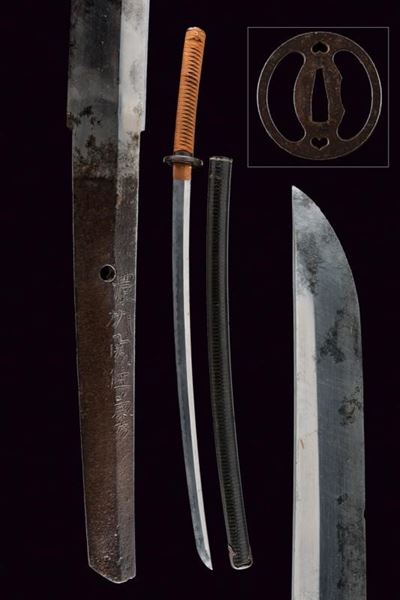 Katana con Firma Noshu Seki Ju Kane Tomo