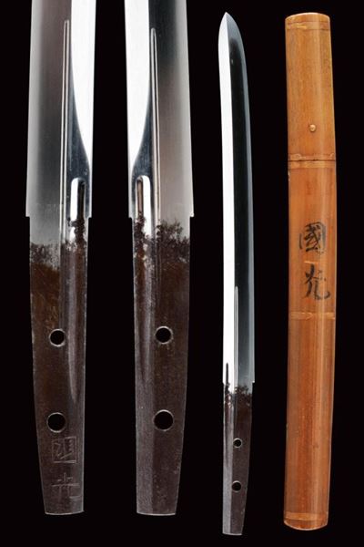 Raro Tanto in Shirasaya Originale Firmato Kuni-mitsu