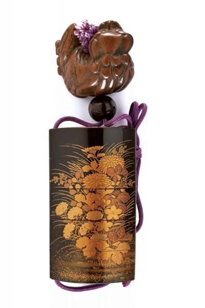 Inro con Netsuke