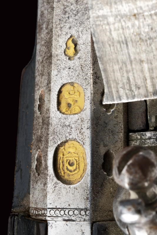 Raro Fucile a Pietra Focaia con Piastra Quadra