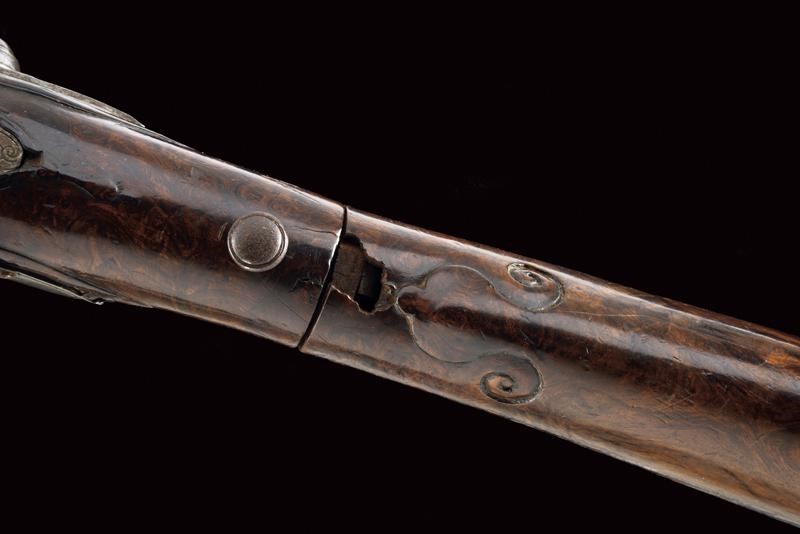 Tromboncino Scavezzo a Pietra Focaia con Firma B. Duccolo
