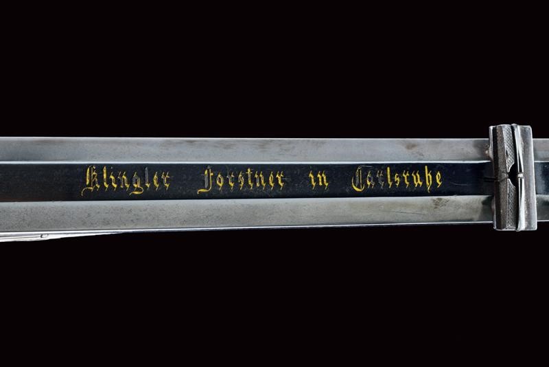Rara Carabina a Spillo Firmata Blingler Forstner