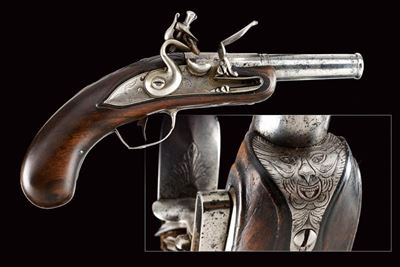 Pistola da Viaggio a Pietra Focaia