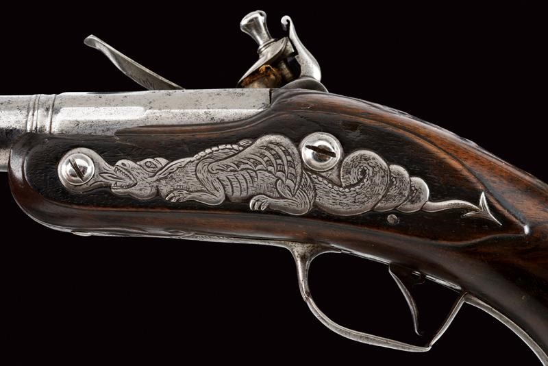 Pistola da Viaggio a Pietra Focaia