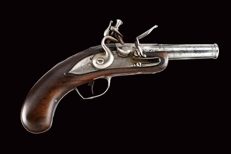 Pistola da Viaggio a Pietra Focaia