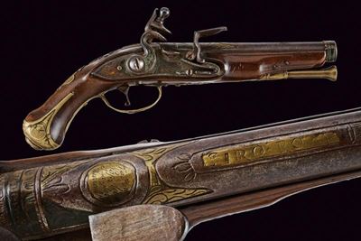 Pistola a Pietra Focaia