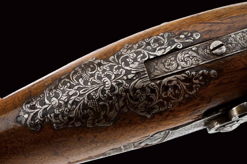 Elegante Pistola a Pietra Focaia
