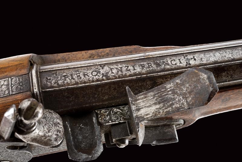 Elegante Pistola a Pietra Focaia