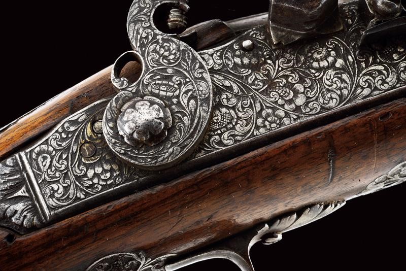 Elegante Pistola a Pietra Focaia