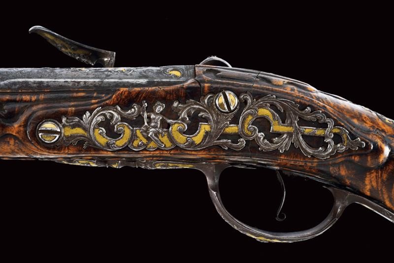 Magnifica Pistola a Pietra Focaia di Devillers