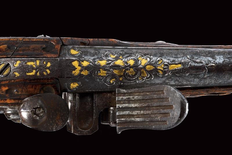 Magnifica Pistola a Pietra Focaia di Devillers