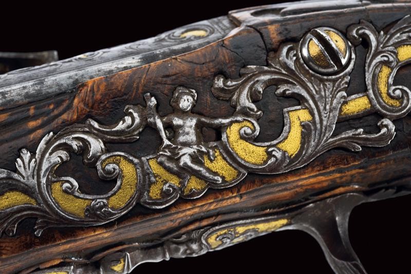 Magnifica Pistola a Pietra Focaia di Devillers