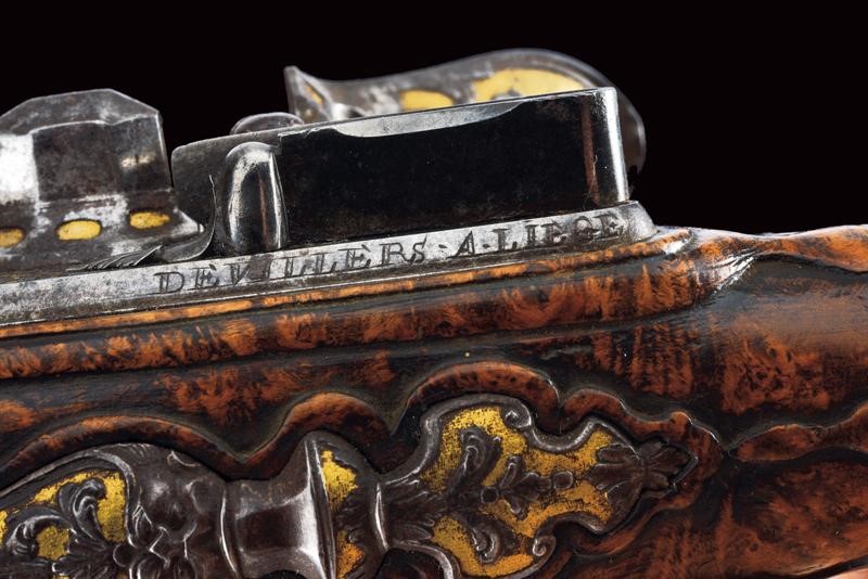 Magnifica Pistola a Pietra Focaia di Devillers