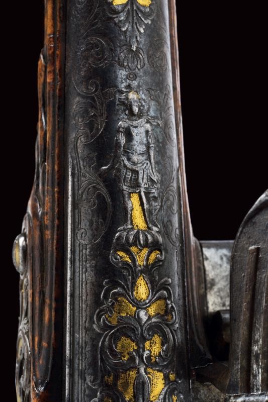 Magnifica Pistola a Pietra Focaia di Devillers