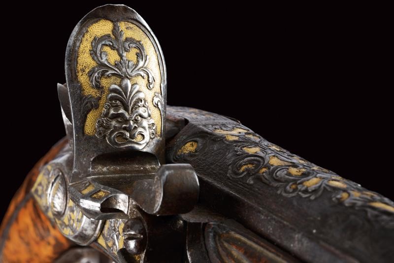 Magnifica Pistola a Pietra Focaia di Devillers