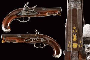 A beautiful pair of miquelet flintlock pistols by Nicola Salvatore