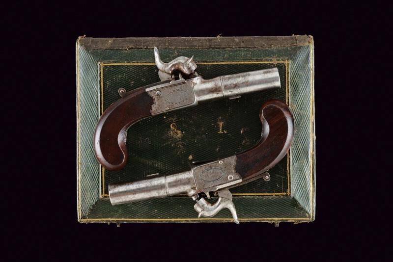 Paio di Mazzagatti Firmati Grierson Ridotti a Luminello, in Cassetta