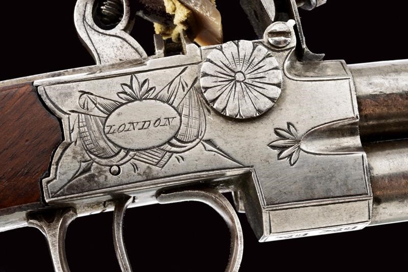 Mazzagatto a Pietra Focaia a Due Canne Sovrapposte di Jones