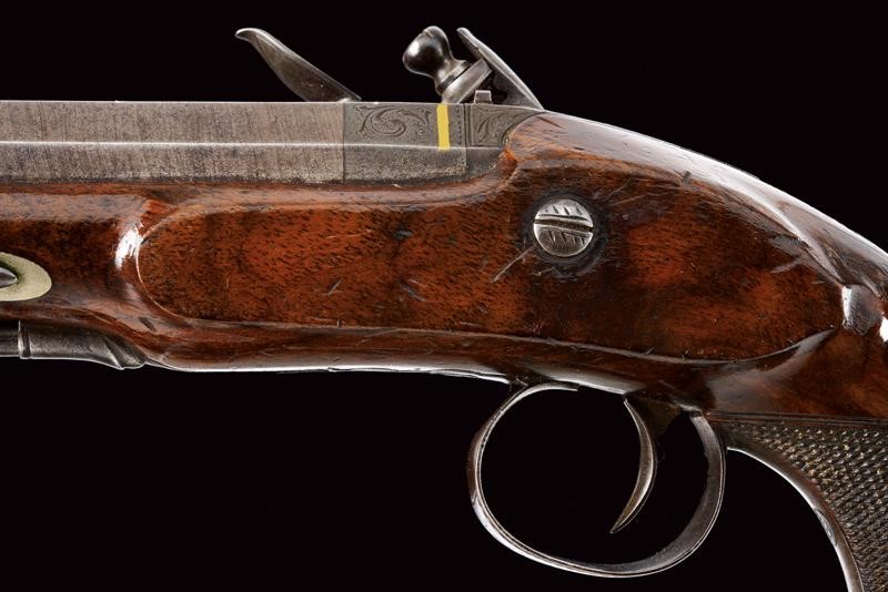 Bella Pistola a Pietra Focaia da Viaggio di Woolfield
