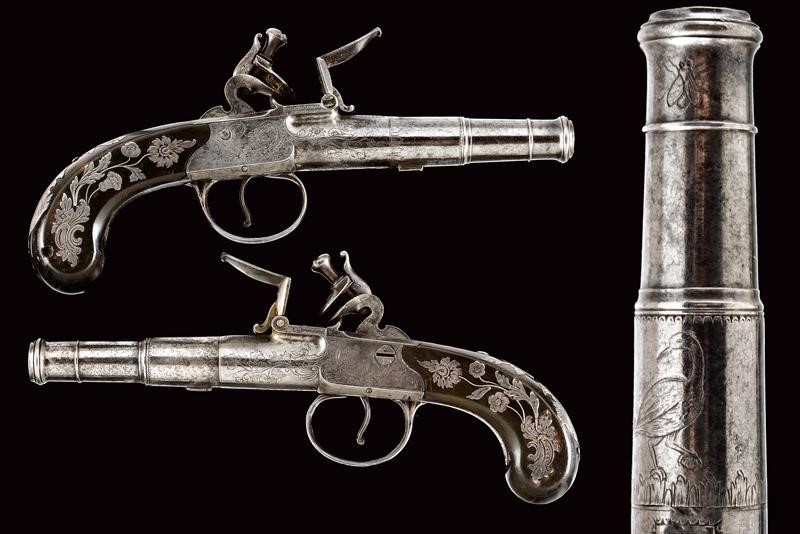 Bellissimo Paio di Mazzagatti a Pietra Focaia di Francesco Bortolini