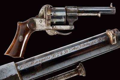 Bel Revolver Lefaucheux a Spillo