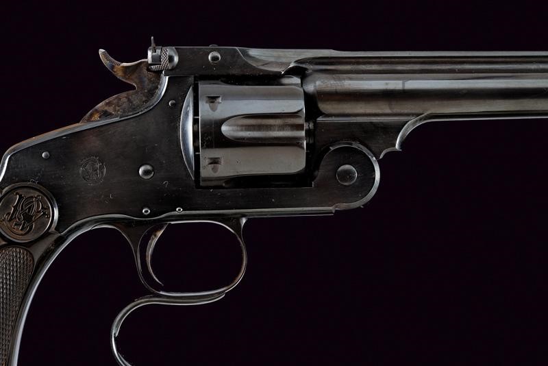 Rara S&w New Model No. 3 Single Action Revolver Appartenuta al Campione Giangaleazzo Cantoni