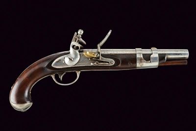 Rara Pistola a Pietra Focaia Mod. 1816