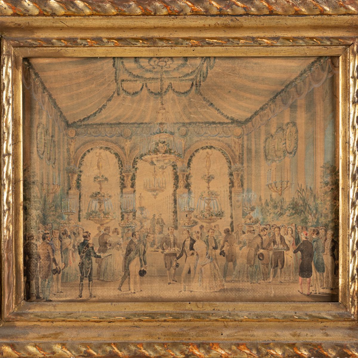 Giovanni Migliara - Banchetto