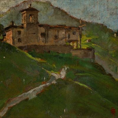 Mattino a San Gottardo, Gandino