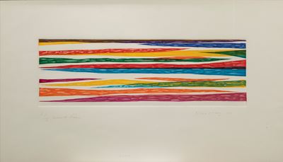Senza titolo - Litografia a colori, es. I/II, 1976
