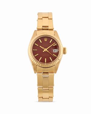 Datejust 6917 burgundy Stella dial