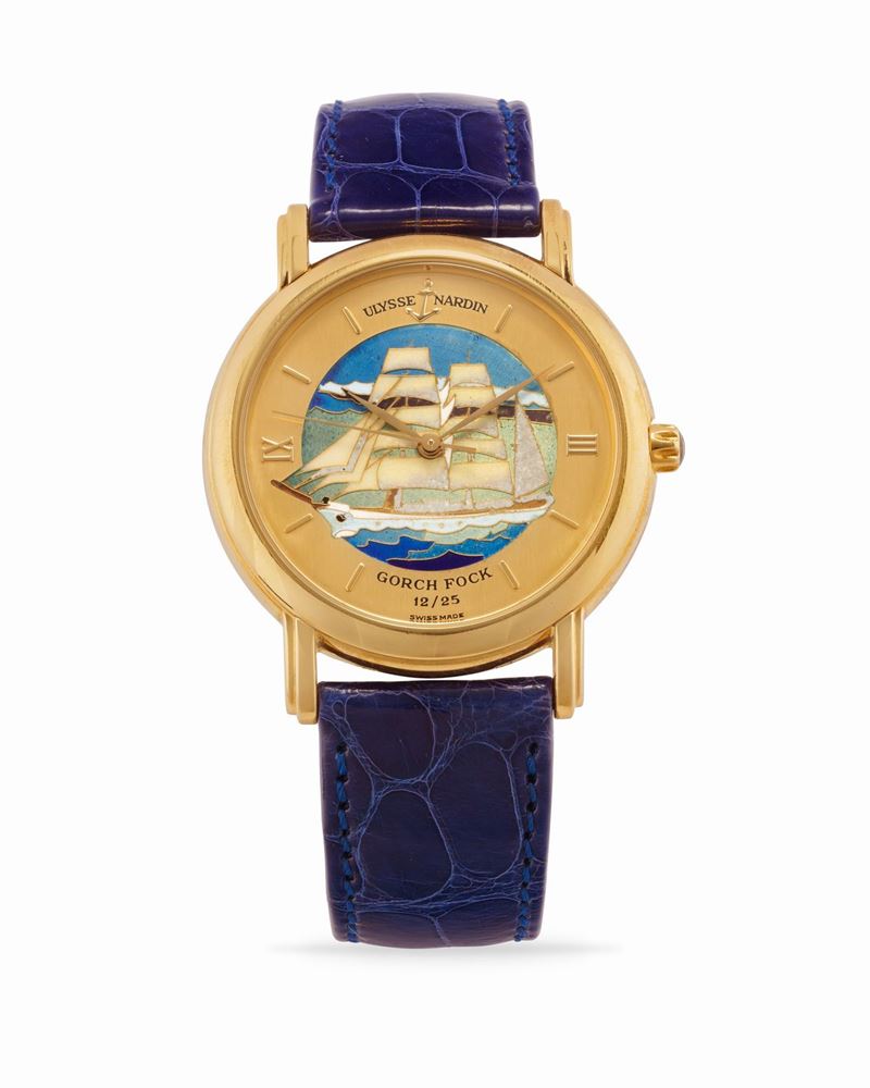 Ulysse Nardin San Marco Gorch Fock 131.77.9 anni 90 Orologi