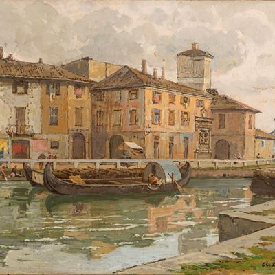 La Darsena del Naviglio Vallone