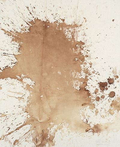 Senza titolo, inchiostro su tela di cotone
