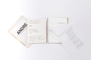 A man climbs a mountain...